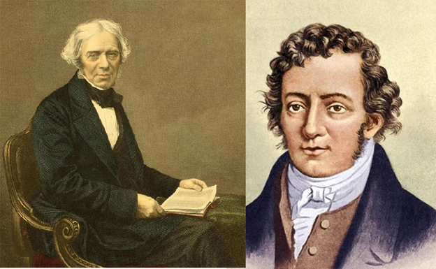 Майкл Фарадей (1791-1867)                                     Андре-Мари Ампер (1775-1836 )