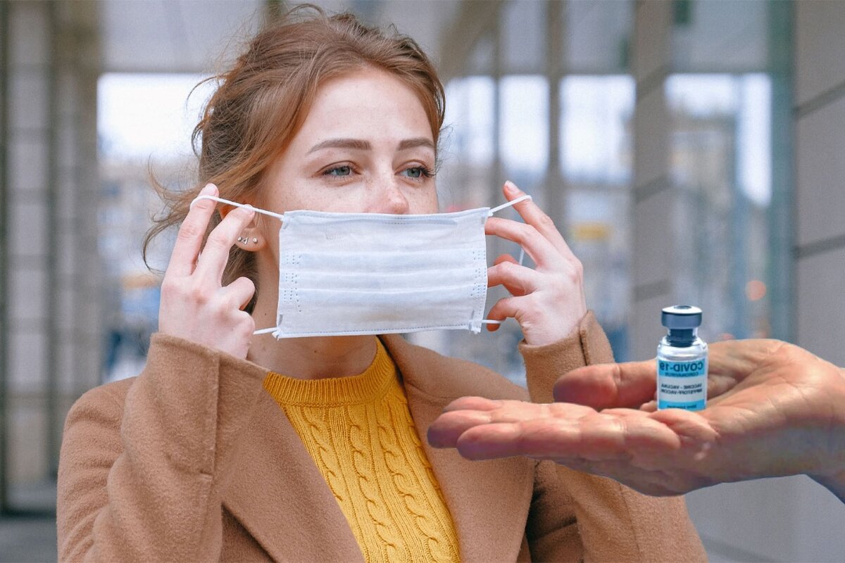 Россияне не хотят носить маски и не хотят прививаться