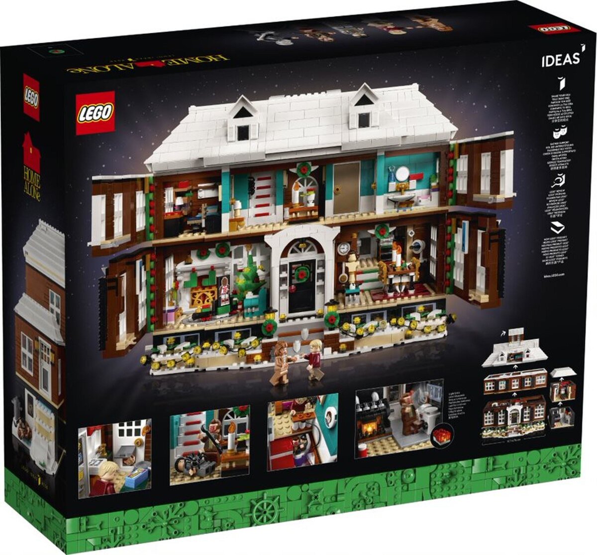 Презентация крупнейшего набора LEGO серии «Ideas» - «Один дома» | Лего ...