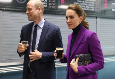 Принц Уильям и герцогиня Кейт прекрасно провели время в Ирландии   