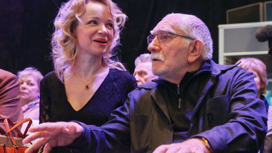 Виталина Цымбалюк-Романовская и Армен Джигарханян