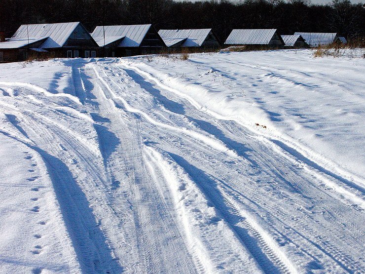 
Как на глаз быстро определить опасный участок на зимней трассе
