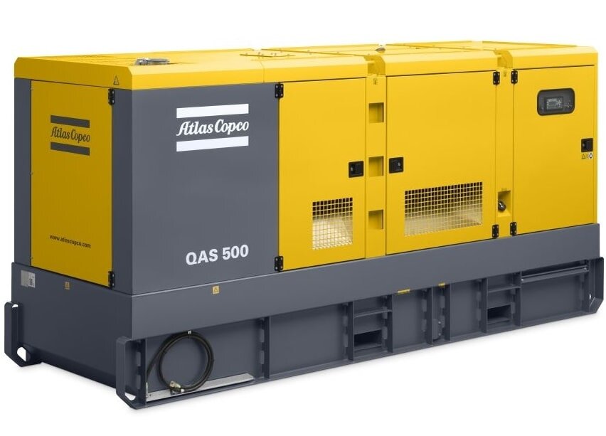 Дизельный генератор atlas copco qas