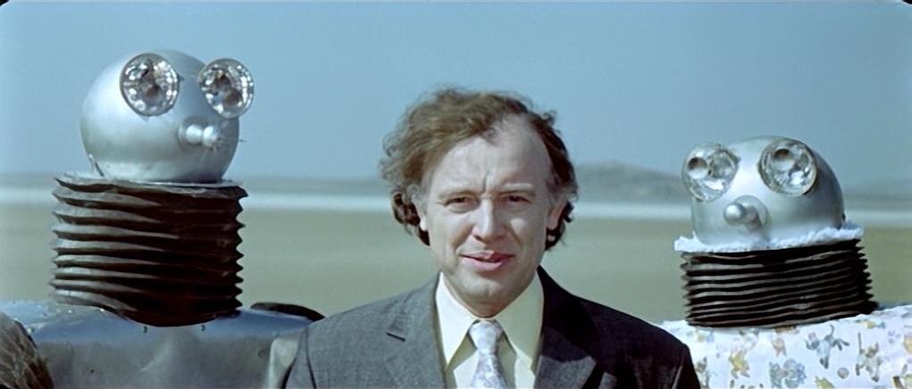 Смоктуновский в роли ИОО из фильма "Отроки во вселенной"