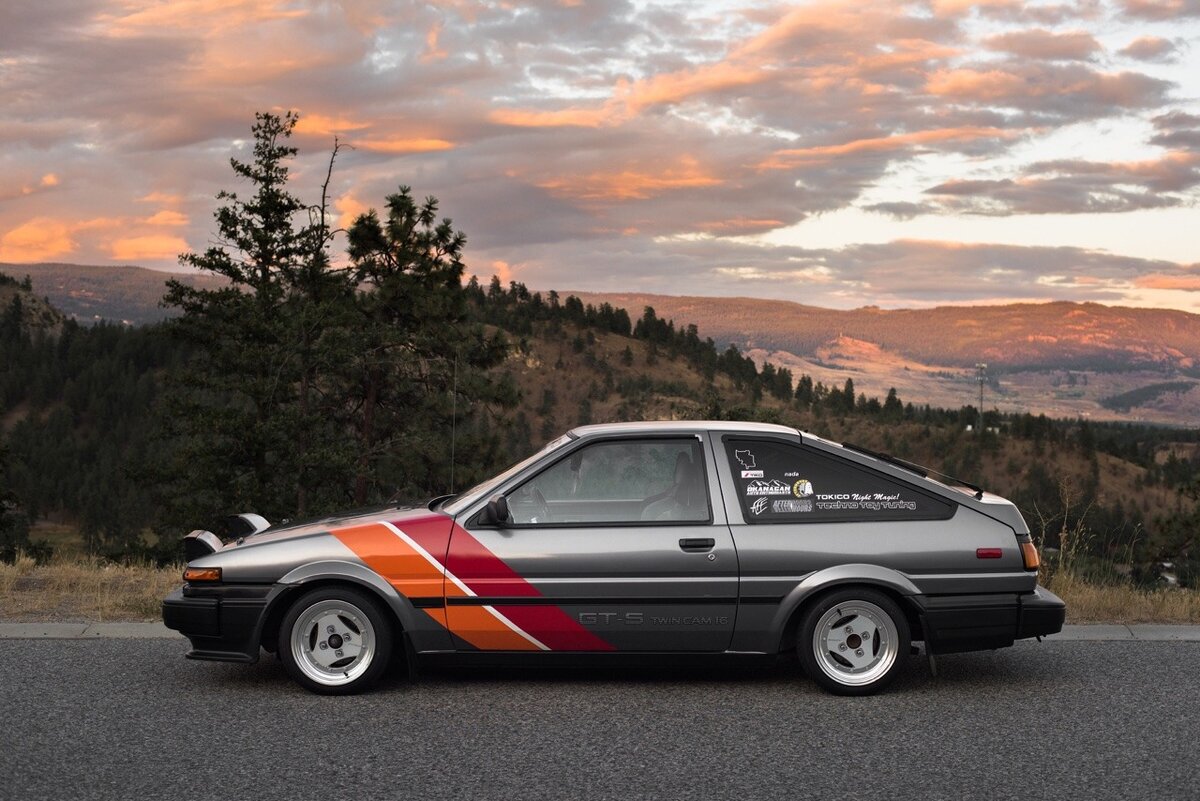 Toyota ae86 Сакура