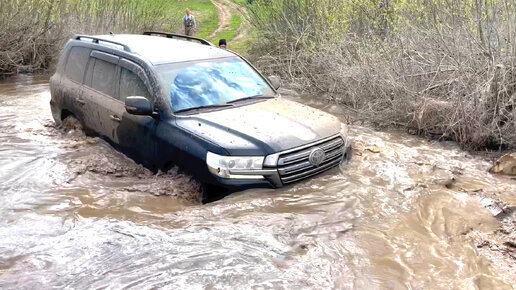 Toyota Land Cruiser 200 пошел ко дну. ЧАСТЬ 1