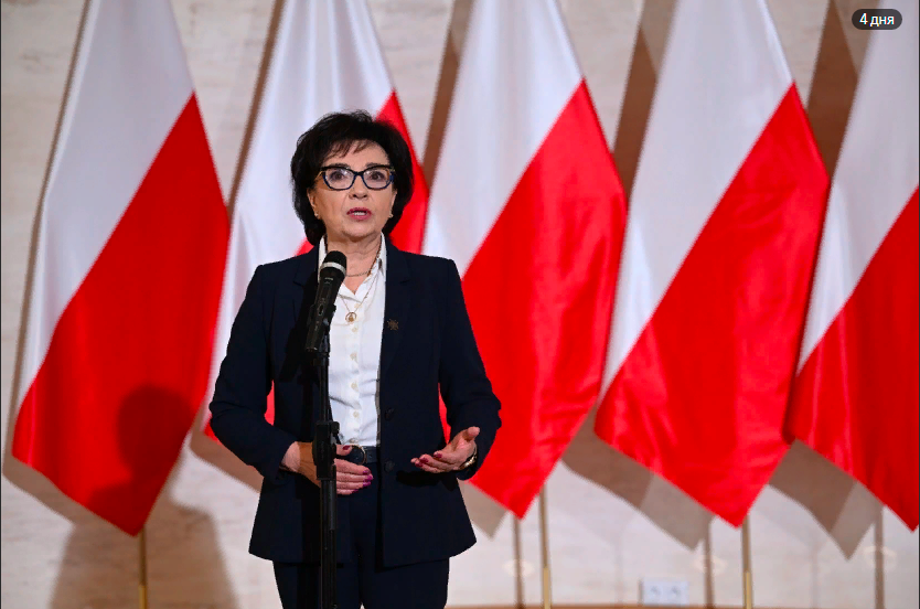 Глава Сейма Эльжбета Витек. Фото из открытых источников