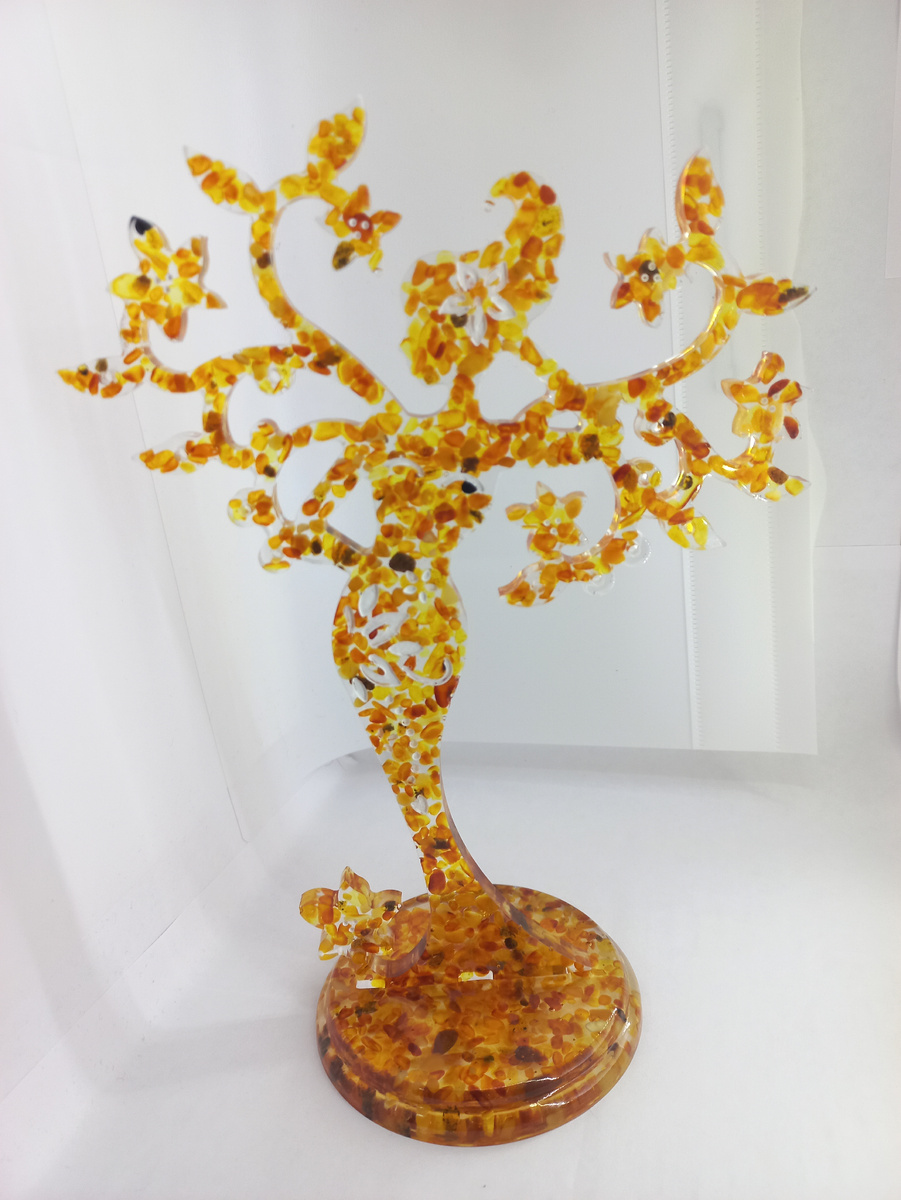 Янтарь мелко фракции