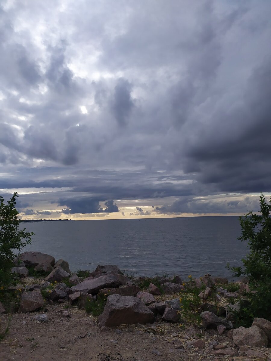 Вид на залив