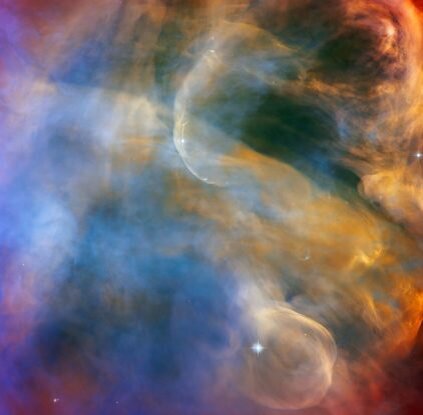    HH 505 в туманности ОрионаESA/Hubble & NASA, J. Bally, M. H. Özsaraç