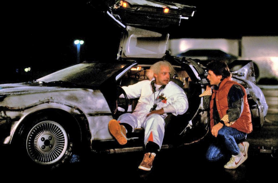    Кадр из фильма "Назад в будущее"