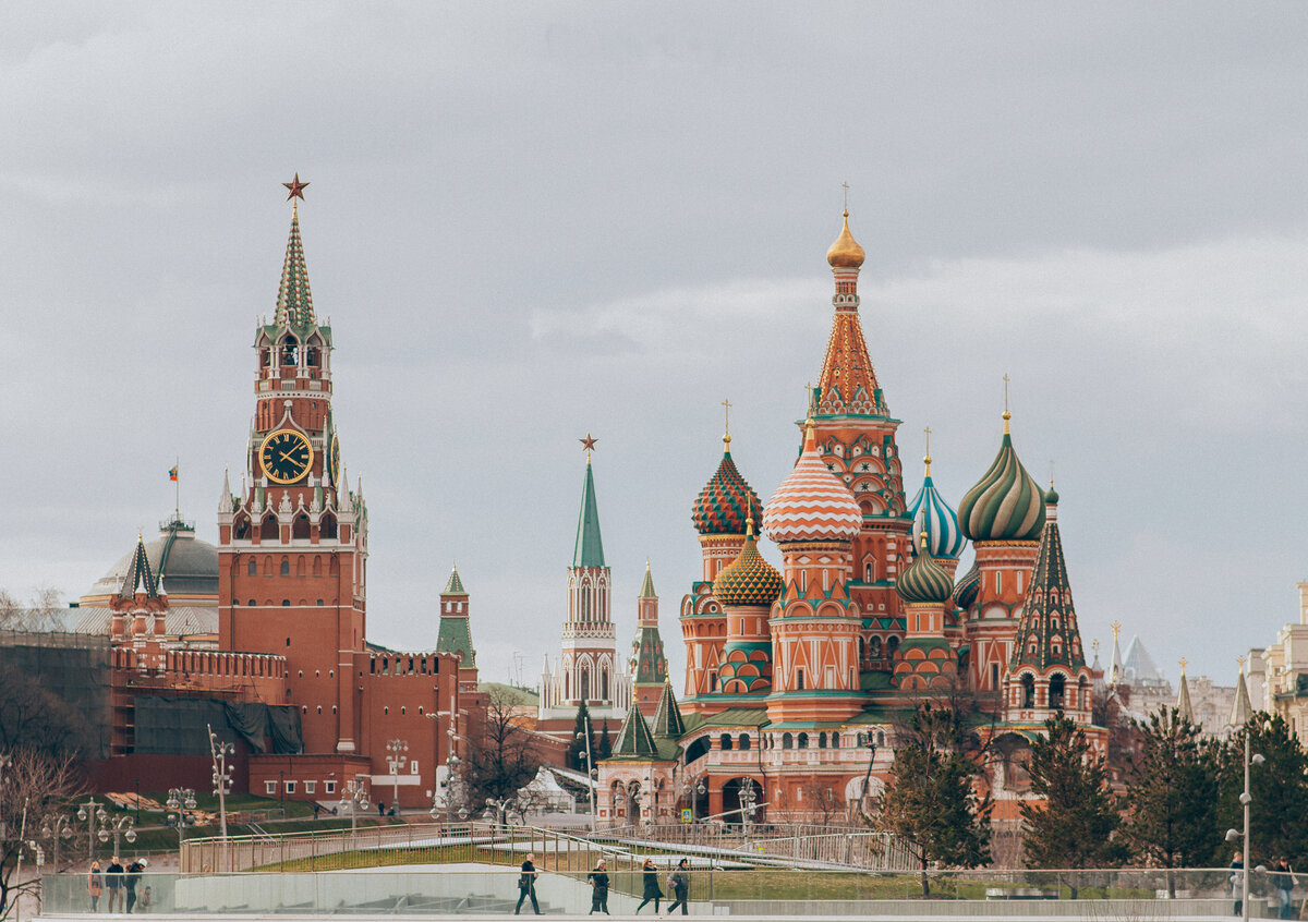 Московский Кремль и красная площадь