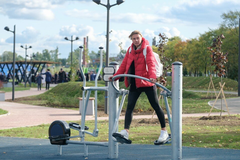     В парке Героев-Пожарных создана современная спортивная инфраструктура Артем КИЛЬКИН (архив)