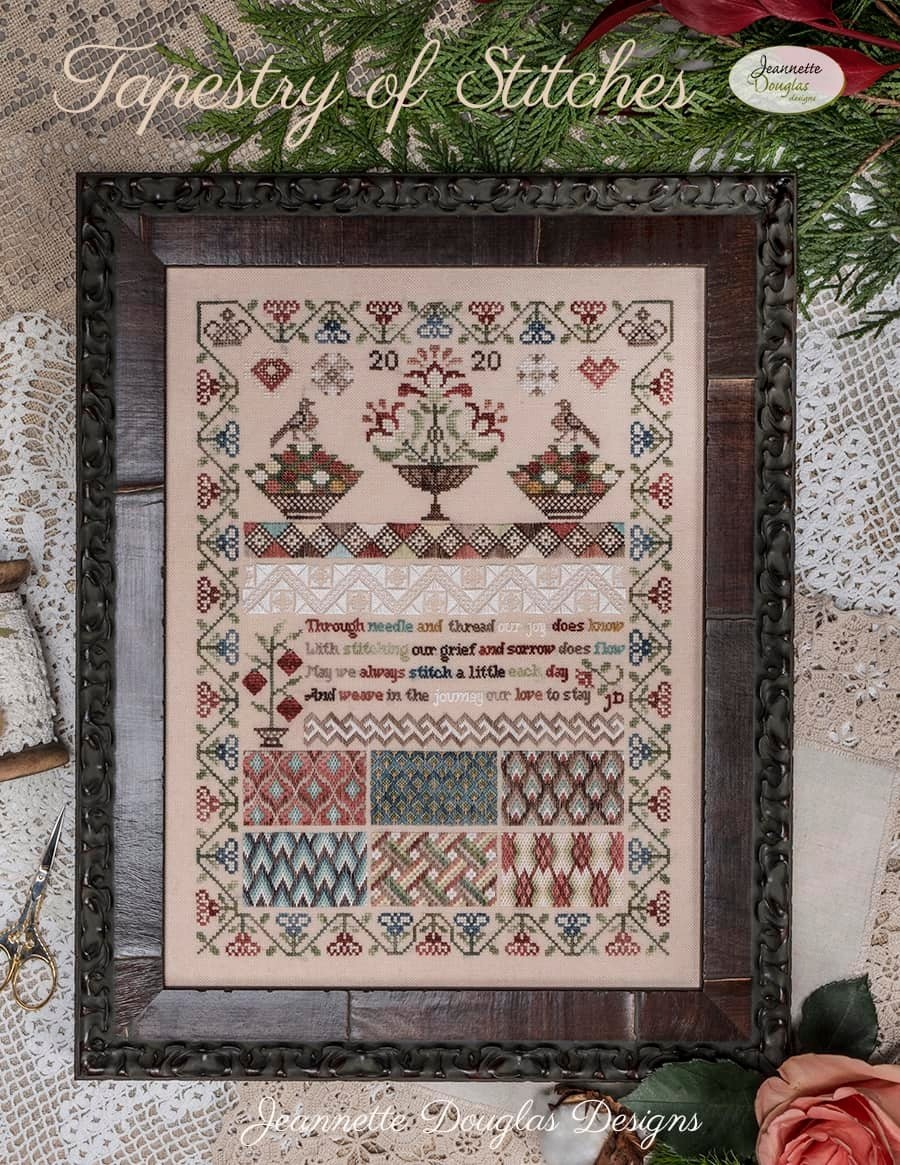 Tapestry of stitches, ориентировочная цена - около 30 долларов, комплект ниток - около 90 долларов