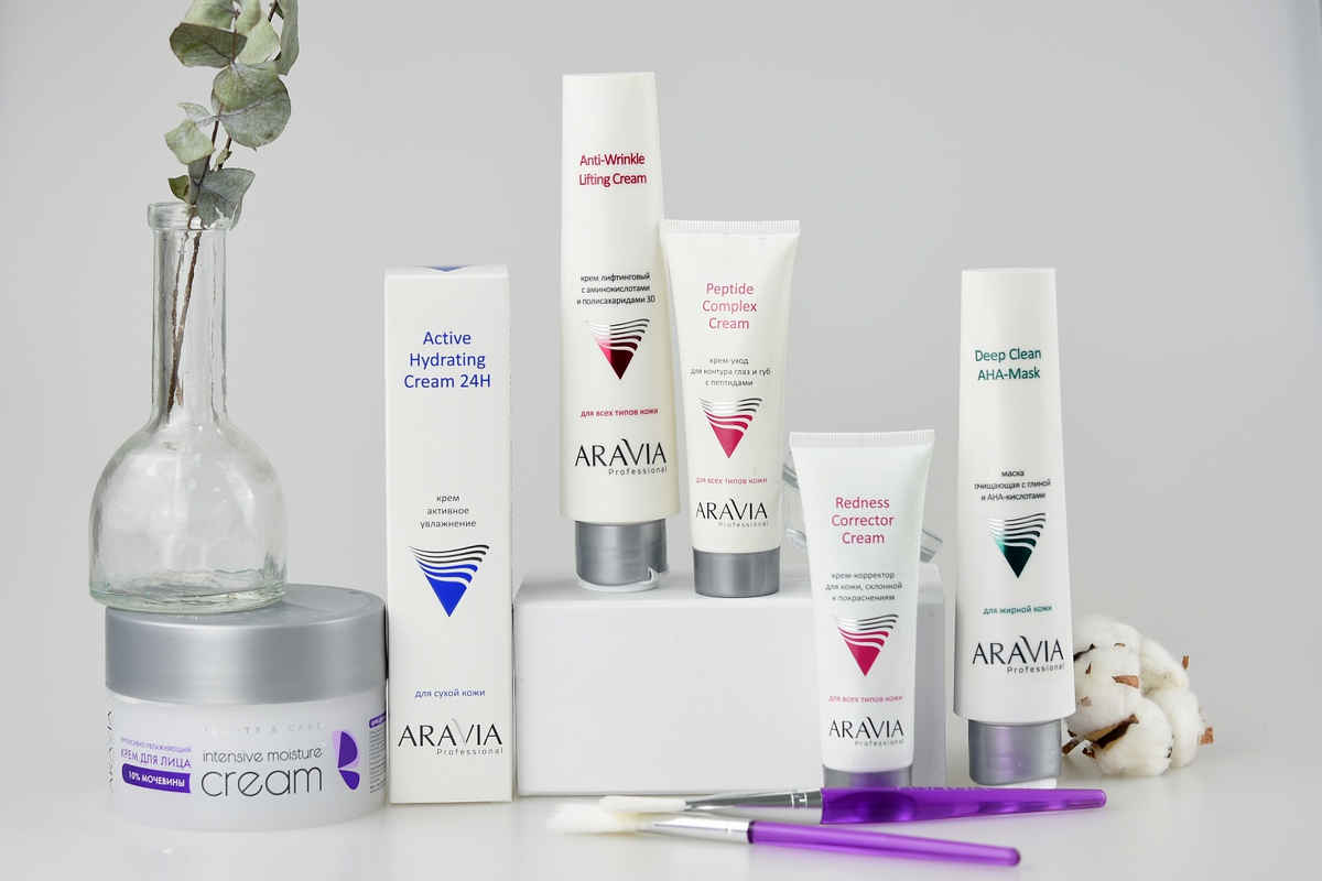 Линия ARAVIA Professional для домашнего ухода продолжает и дополняет салонный уход, помогая косметологу и его клиенту