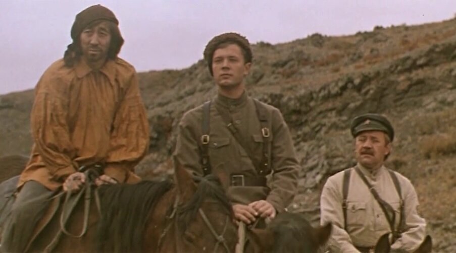 Кадр из фильма "Конец императора тайги", 1978 г.