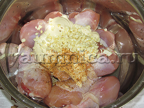 Куриные ножки с картофелем в фольге – пошаговый рецепт приготовления с фото