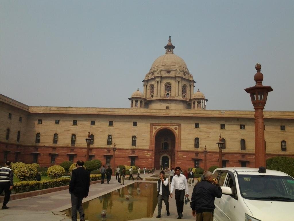 Нью-Дели. Комплекс правительственных зданий. Цент города