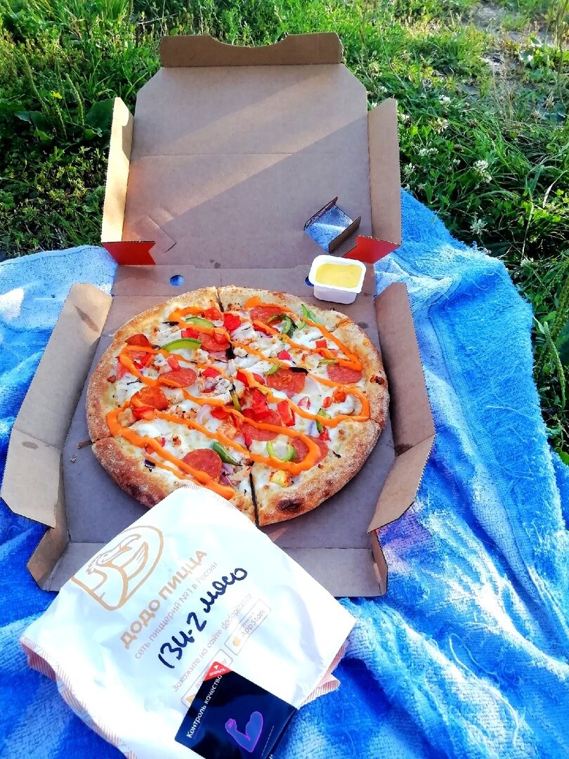 лучше пиццы может быть только пицца на свежем воздухе