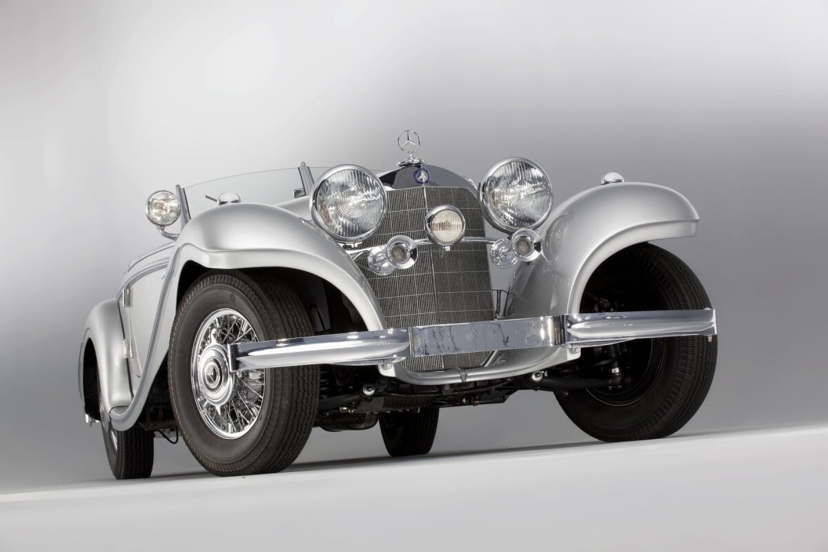 Mercedes Benz 540 k внутри