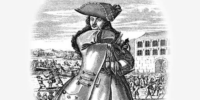 Немецкий студент XVIII века — схожего образца форму носили и российские