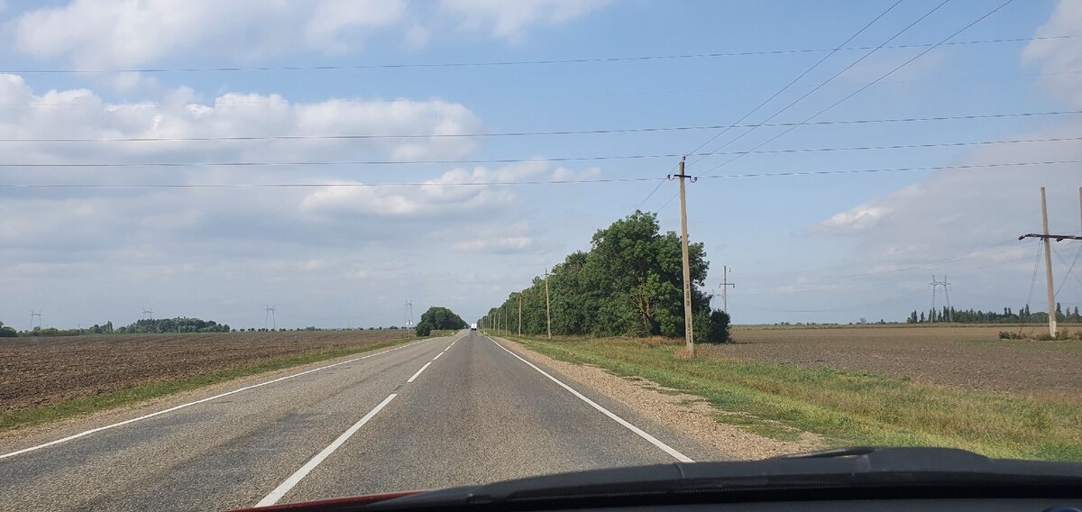 Дорога в Краснодар