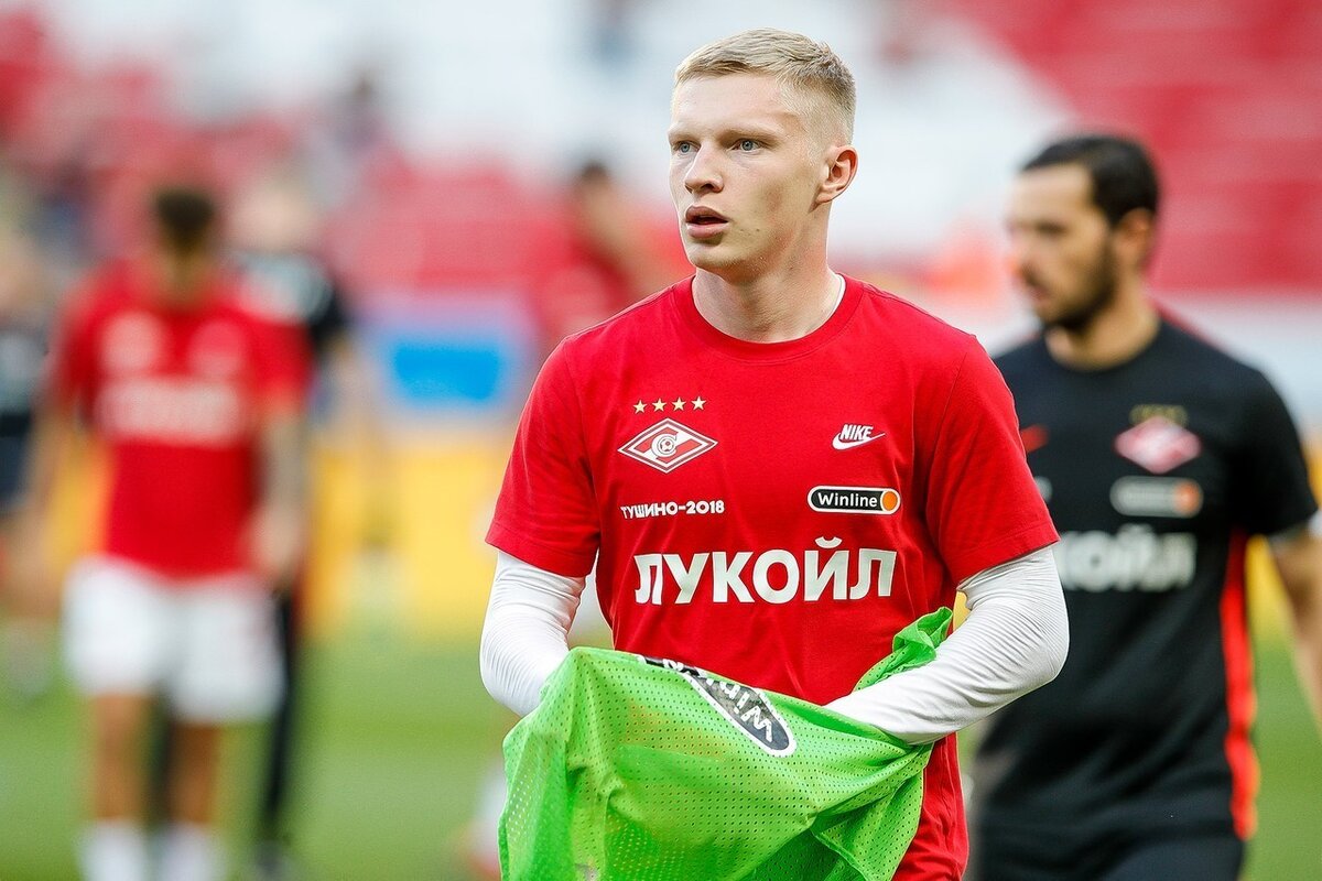 Защитник "Спартака" Николай Рассказов. Фото - ФК "Спартак".