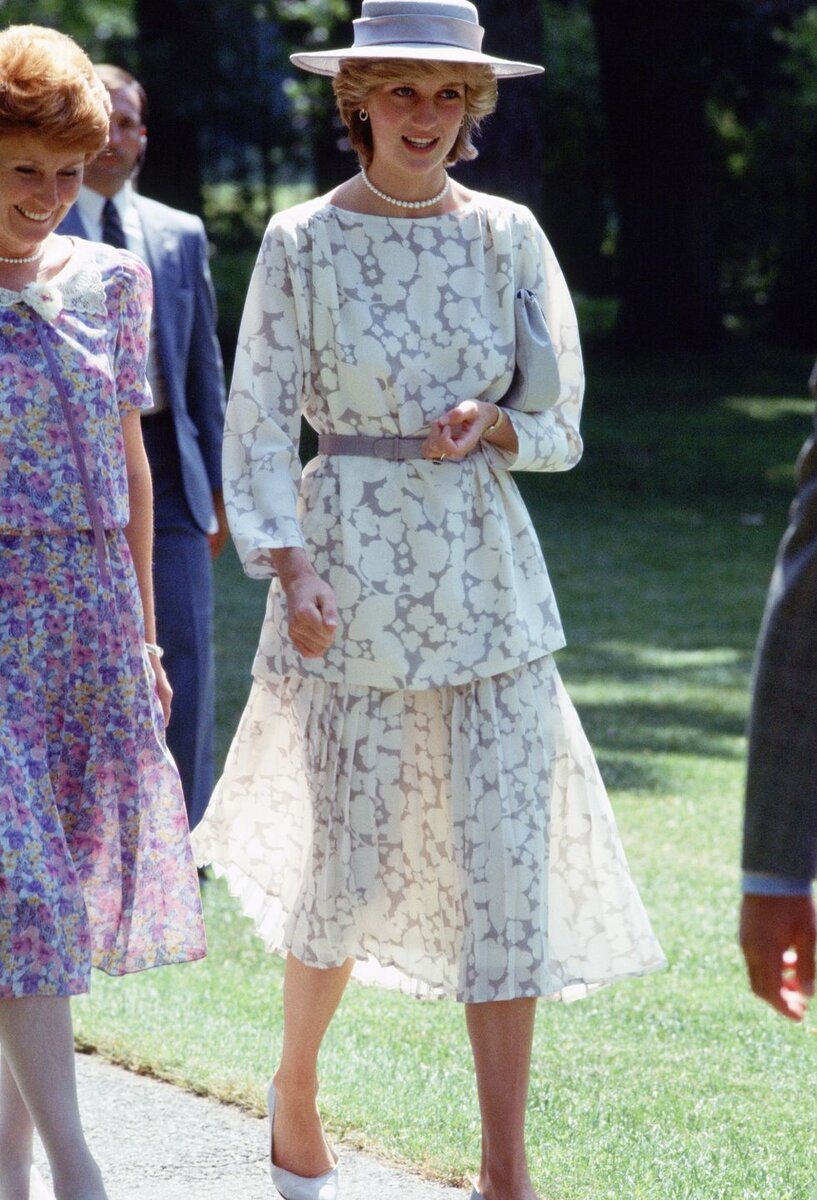 Диана в Оттаве, июнь 1983 года. Фото с сайта https://www.harpersbazaar.com
