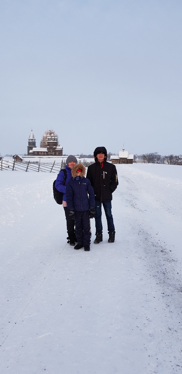 Шикарный снежный вид