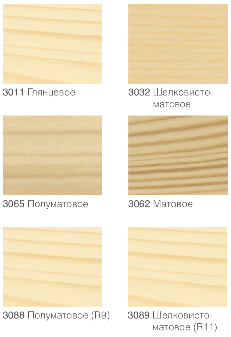 Палитра Osmo HARTWACHS-ÖL: ORIGINAL / ANTI-RUTSCH / ANTI-RUTSCH EXTRA