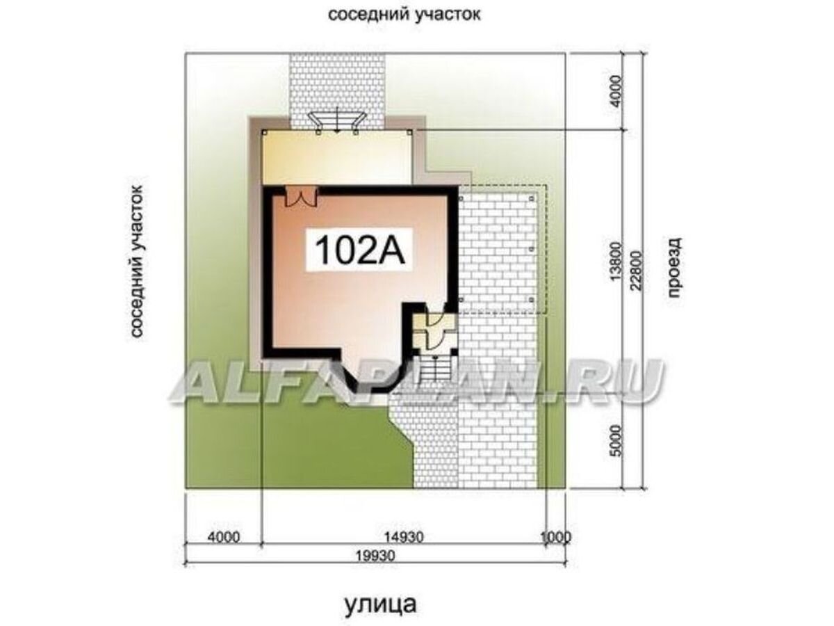 Проект дома 102А «Шевалье», 131м2, хит коттеджных поселков | Популярные  проекты домов Альфаплан | Дзен