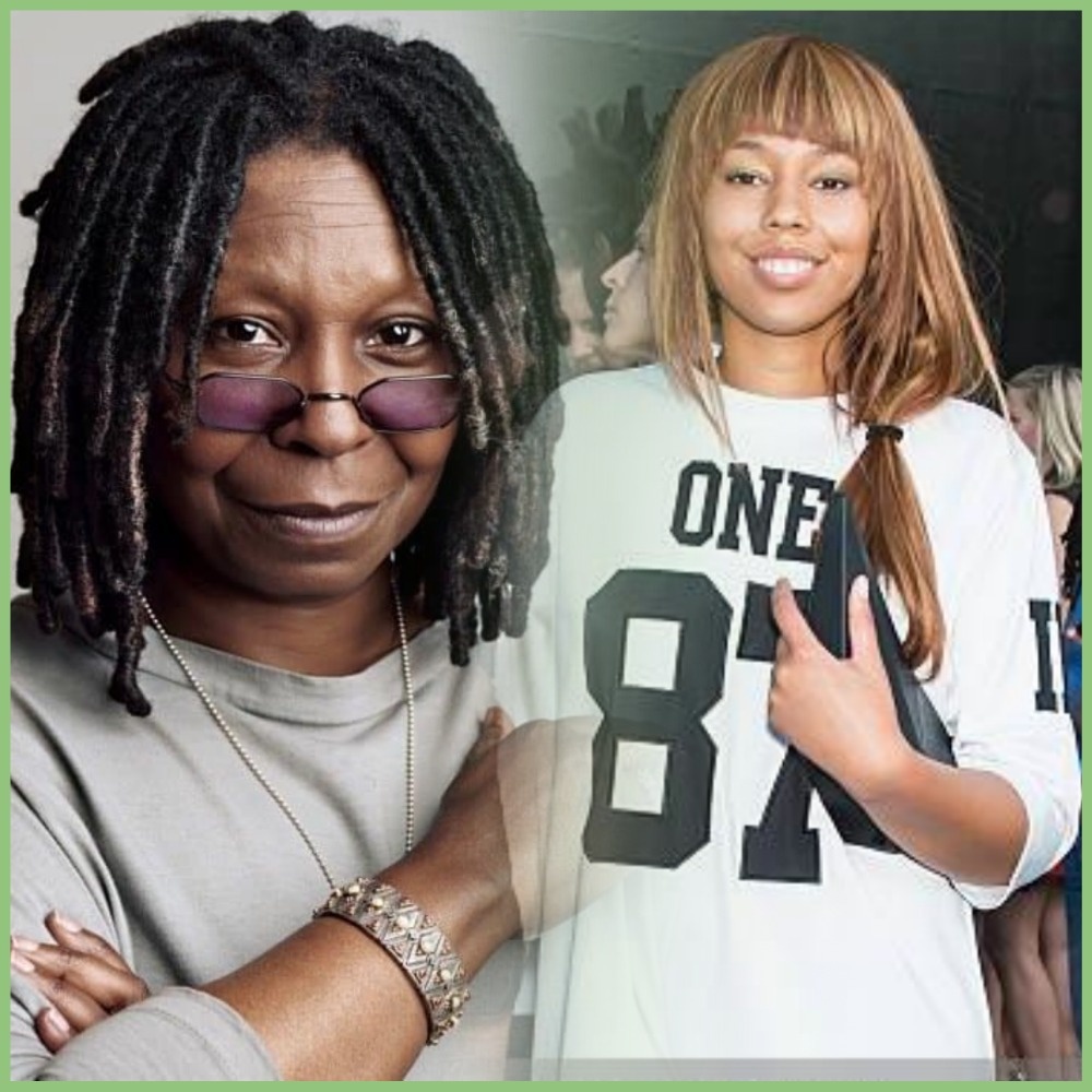 Вупи Голдберг и ее внучка Амара 