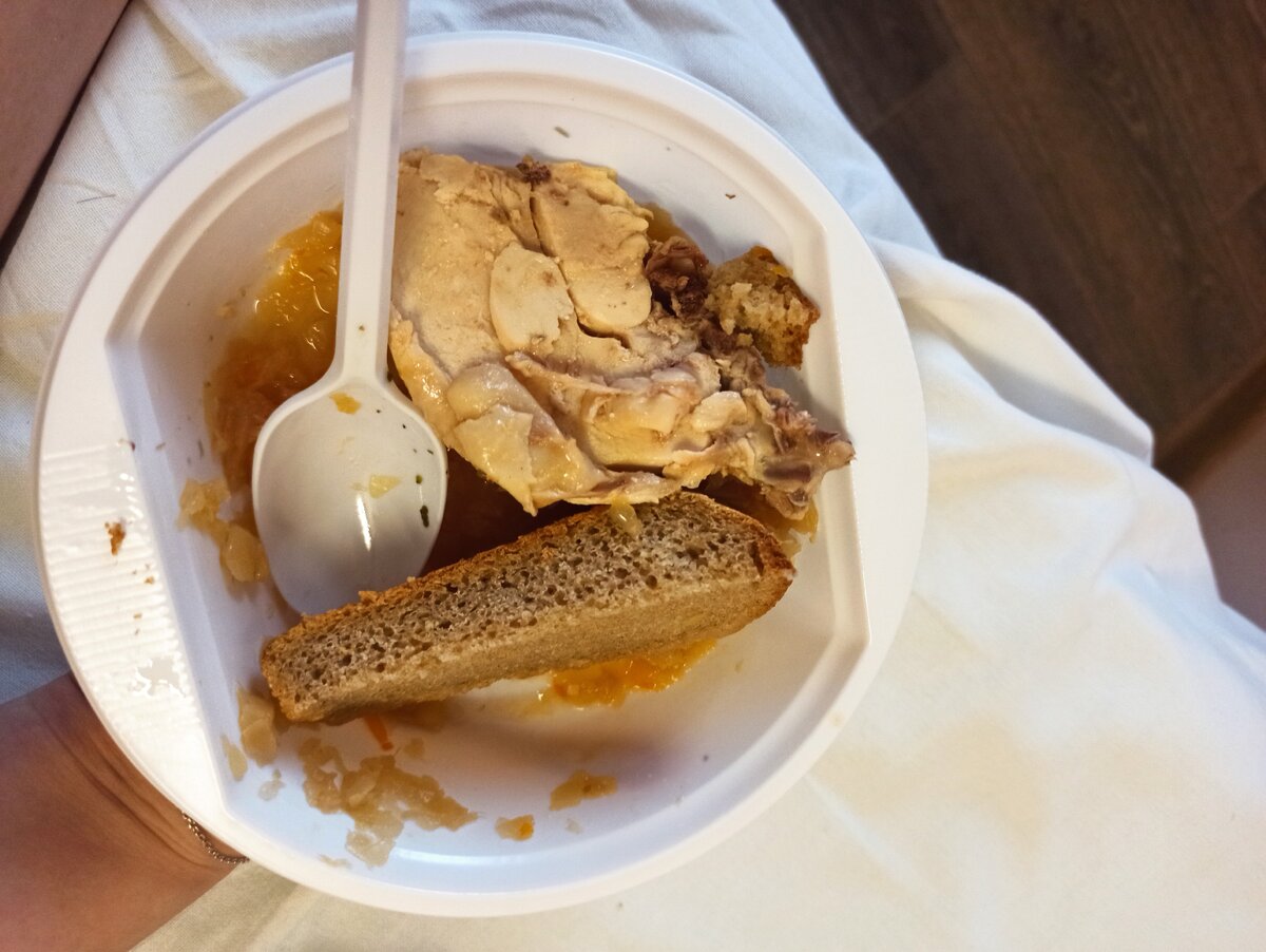 Капуста с курицей