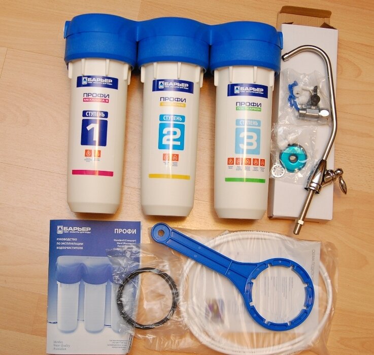 Фильтр барьер для снижения жесткости