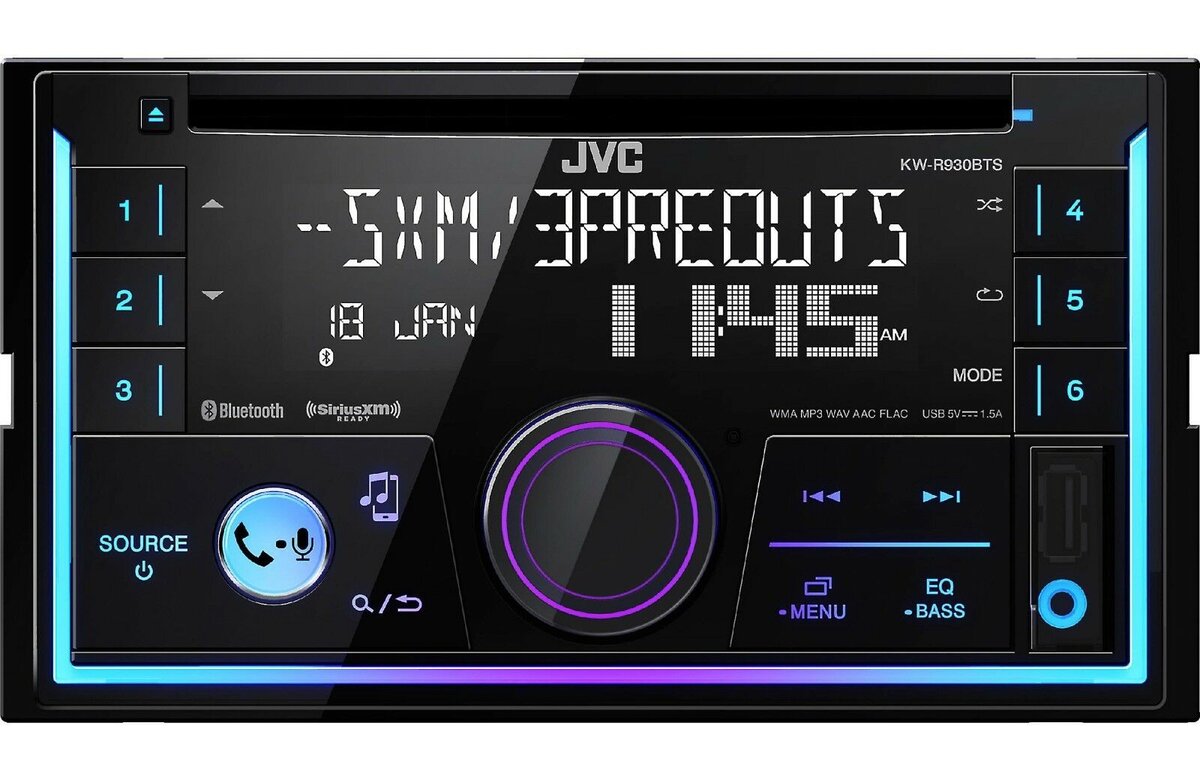 JVC KW-X830BT в рейтинге автомагнитол