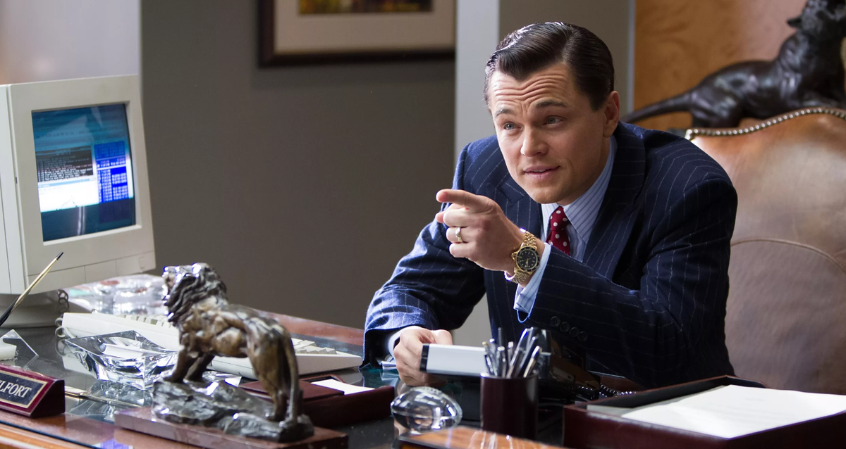 "Волк с Уолл-стрит" фильм 2013 год.