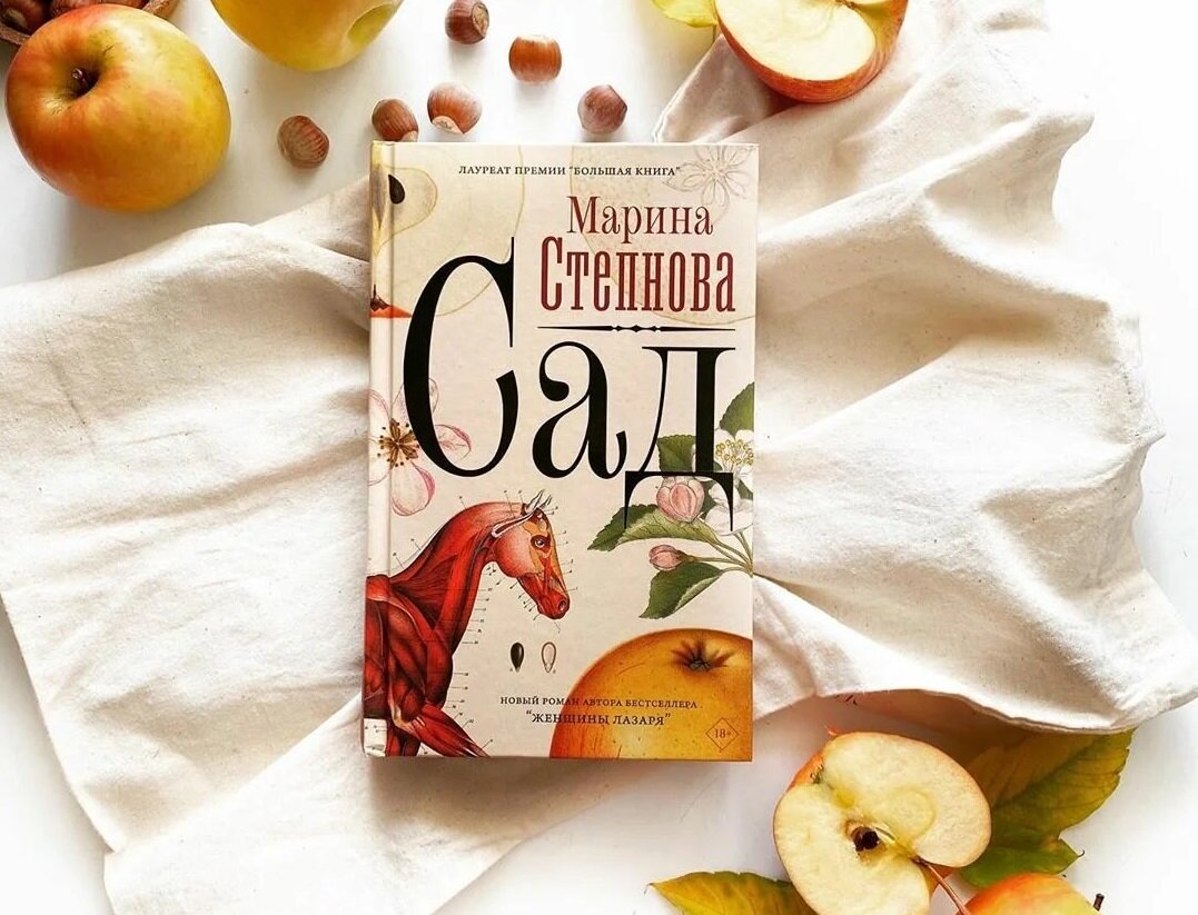 Обложка романа «Сад» Марины Степновой