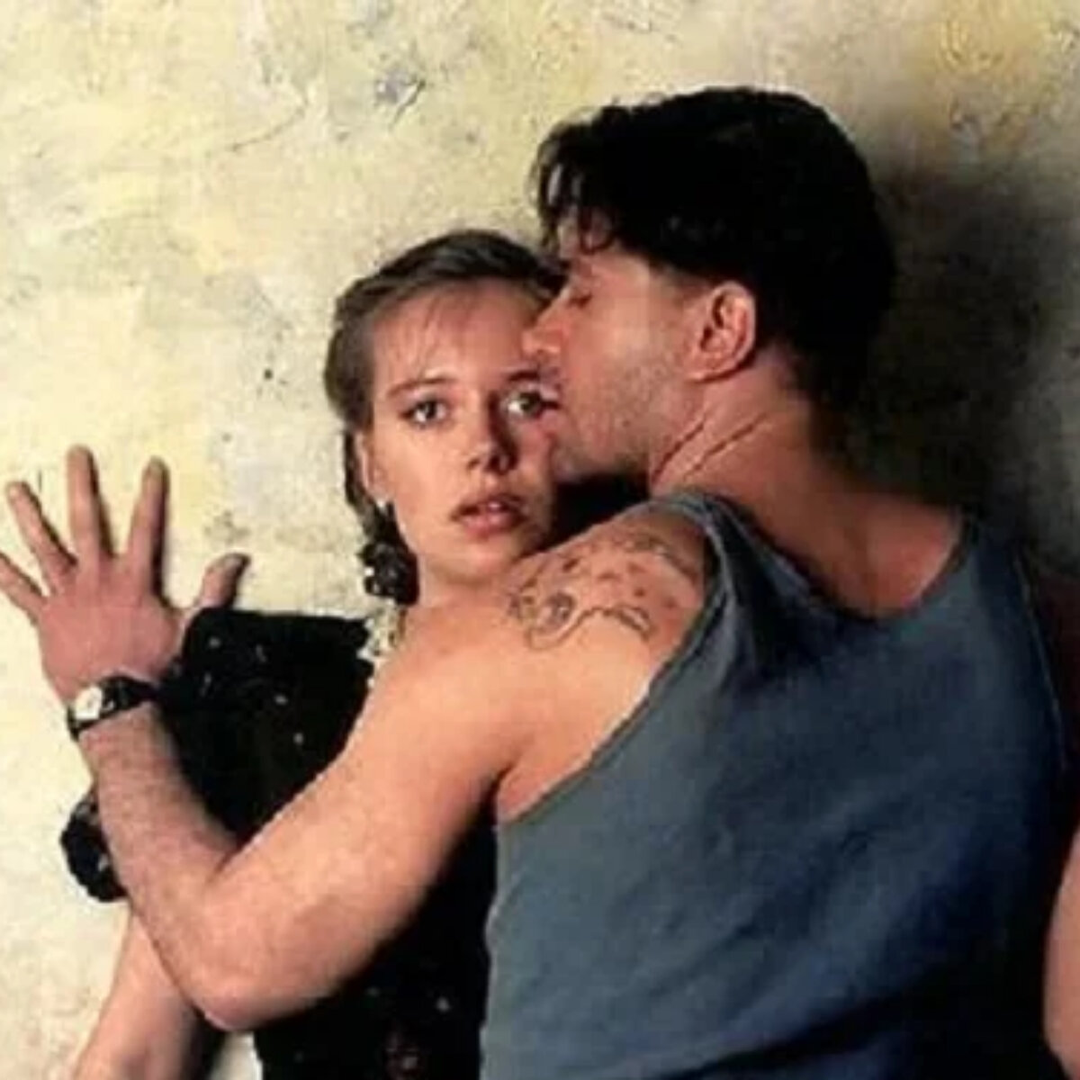 Леопард на спине Толяна