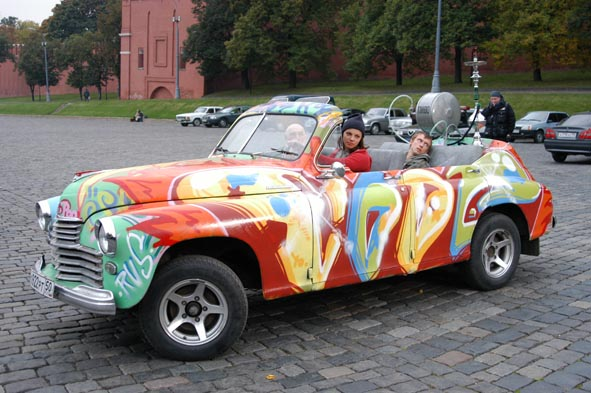 Автомобиль "Победа" из фильма "Хоттабыч" (с) Фото: общественное достояние