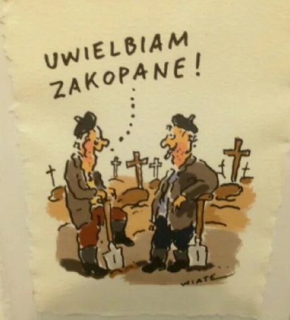 "Обожаю Закопане". 😊 (Закопане - горнолыжный курорт, расположенный на юге Польши у подножья Польских Татр).