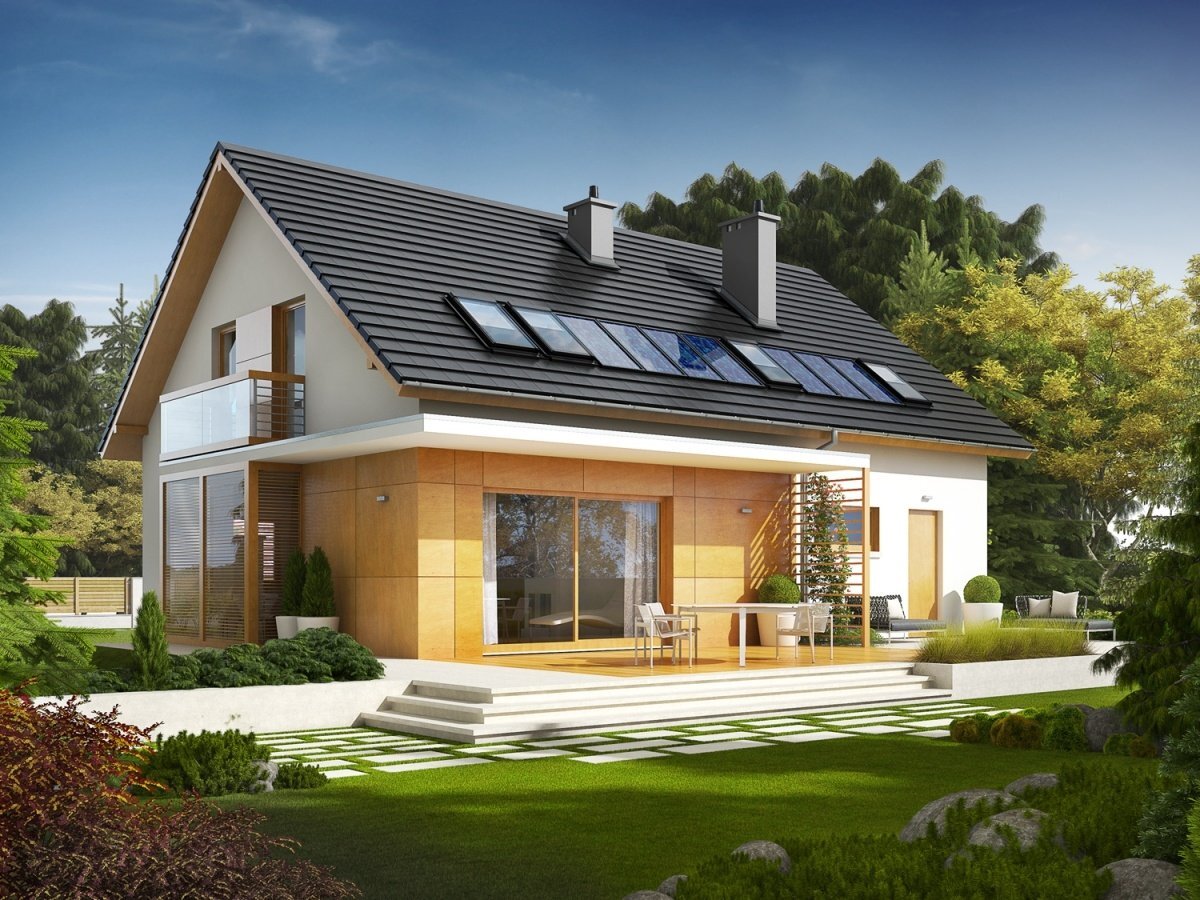 Двускатная кровля