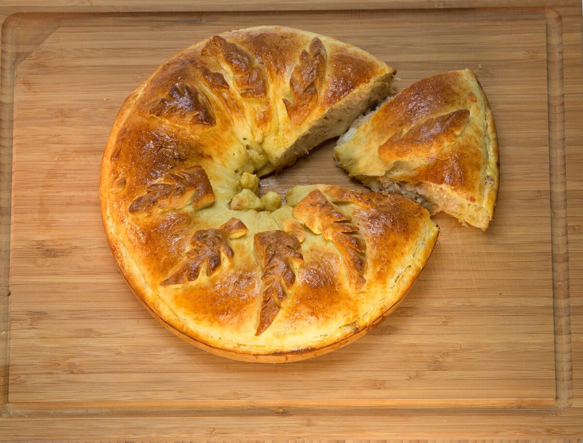 Мясной пирог от Евгении Баруковой