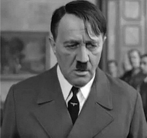 Фриц Диц в роли фюрера. Фото из интернета.