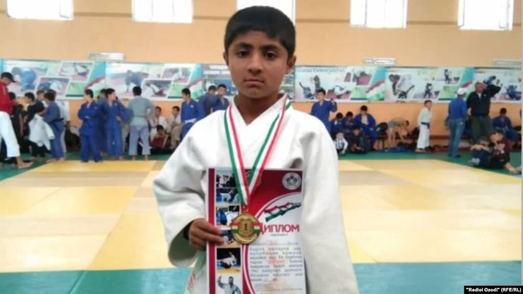 11-летний дзюдоист Хасан Гафуров