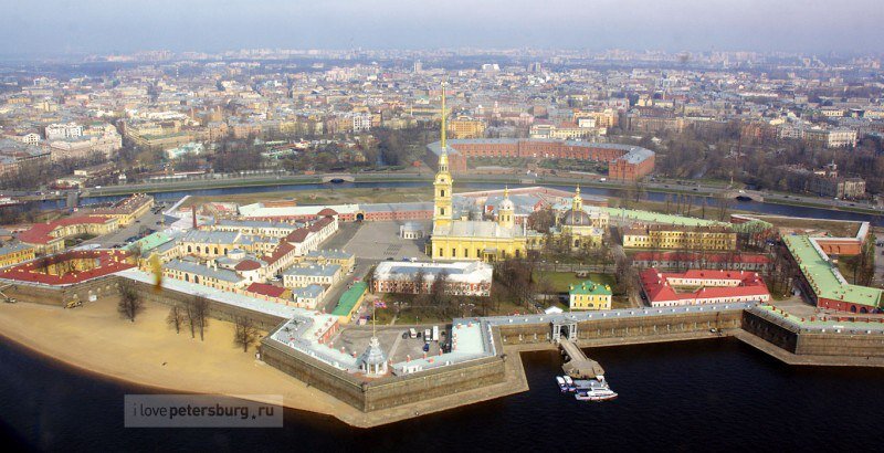 Петропавловская крепость, Санкт-Петербург.