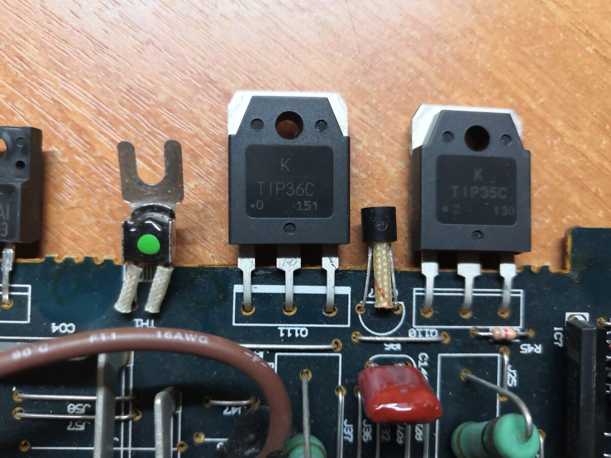 Виновники. TIP36C+TIP35C