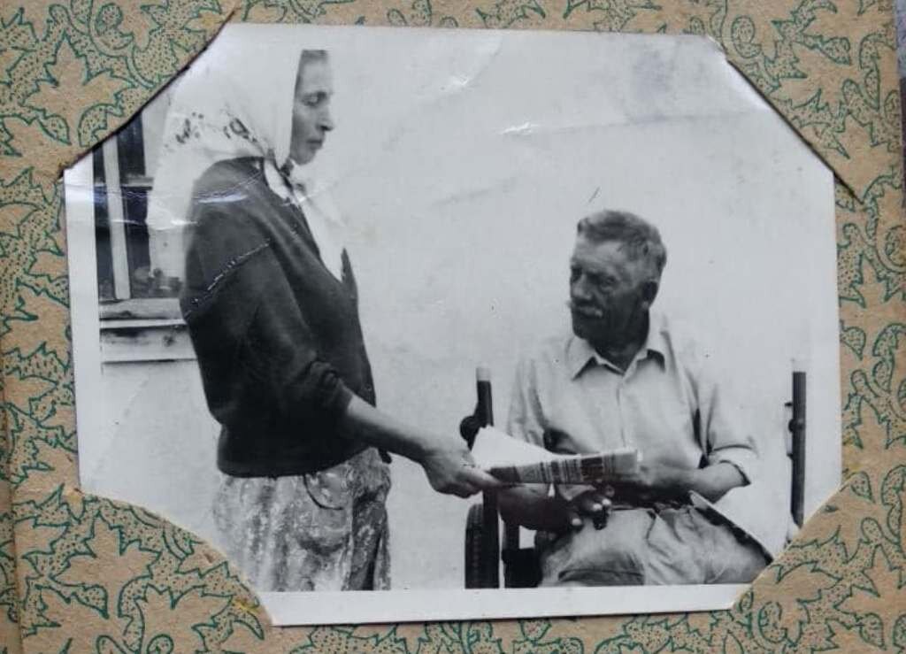 Мой дед-рыбак, участвовал в обороне Сталинграда, остался без ног