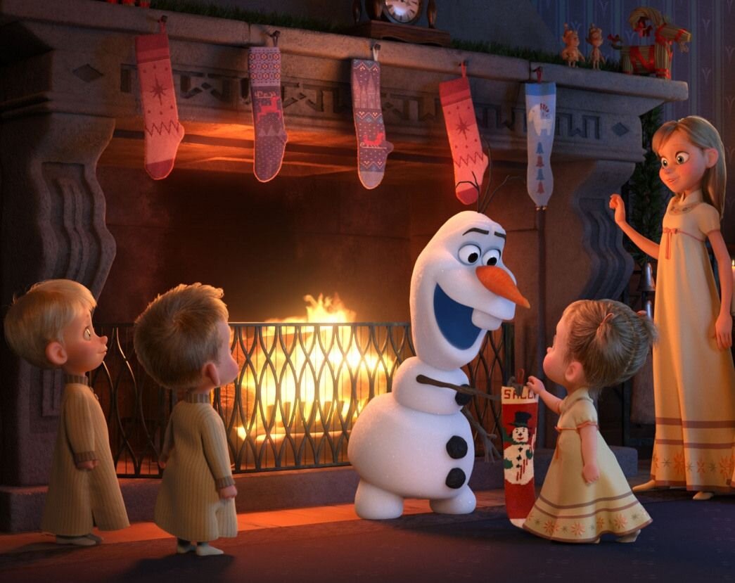 Олаф и холодное  приключение (2017)