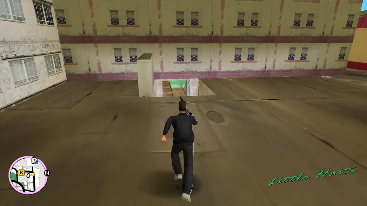 Открытый подвал в Литл Гаити.