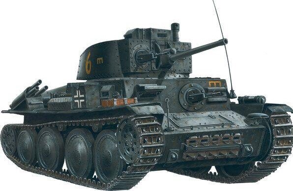 Pz.Kpfw.38(t), или в просторечии "Прага"